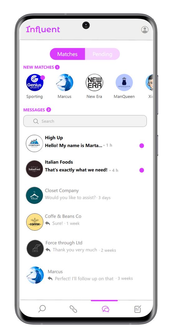 Chat screenshot